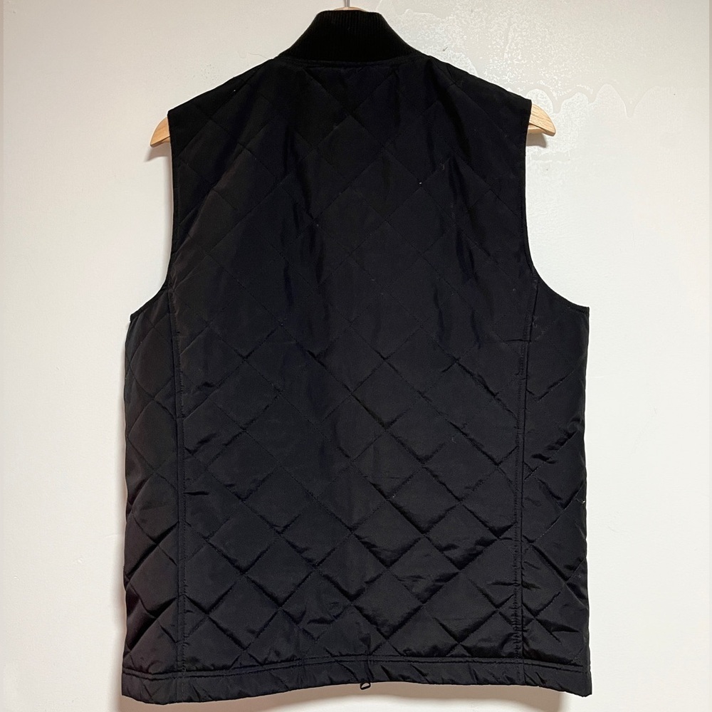 Tommy Hilfiger Men’s Black Quilted Zip-Up Vest - Size XS - Picture 8 of 11